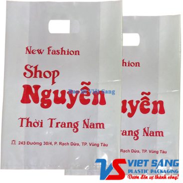 Túi nilon cho shop thời trang - Bao Bì Việt Sang - Công Ty TNHH Sản Xuất Bao Bì Việt Sang